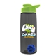 The Flair - 26 oz Transparent Tritan(TM) Bottle with Drink thru lid, Mixing Ball, and Digital Imprint
