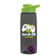 The Flair - 26 oz Transparent Tritan(TM) Bottle with Drink thru lid, Mixing Ball, and Digital Imprint