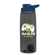 The Flair - 26 oz Transparent Tritan(TM) Bottle with Drink thru lid, Mixing Ball, and Digital Imprint