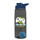 The Flair - 26 oz Transparent Tritan(TM) Bottle with Drink thru lid, Mixing Ball, and Digital Imprint