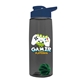 The Flair - 26 oz Transparent Tritan(TM) Bottle with Drink thru lid, Mixing Ball, and Digital Imprint