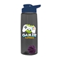 The Flair - 26 oz Transparent Tritan(TM) Bottle with Drink thru lid, Mixing Ball, and Digital Imprint