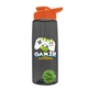 The Flair - 26 oz Transparent Tritan(TM) Bottle with Drink thru lid, Mixing Ball, and Digital Imprint