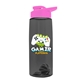 The Flair - 26 oz Transparent Tritan(TM) Bottle with Drink thru lid, Mixing Ball, and Digital Imprint