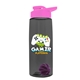The Flair - 26 oz Transparent Tritan(TM) Bottle with Drink thru lid, Mixing Ball, and Digital Imprint