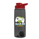 The Flair - 26 oz Transparent Tritan(TM) Bottle with Drink thru lid, Mixing Ball, and Digital Imprint