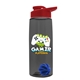 The Flair - 26 oz Transparent Tritan(TM) Bottle with Drink thru lid, Mixing Ball, and Digital Imprint