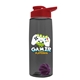The Flair - 26 oz Transparent Tritan(TM) Bottle with Drink thru lid, Mixing Ball, and Digital Imprint