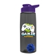 The Flair - 26 oz Transparent Tritan(TM) Bottle with Drink thru lid, Mixing Ball, and Digital Imprint
