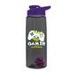 The Flair - 26 oz Transparent Tritan(TM) Bottle with Drink thru lid, Mixing Ball, and Digital Imprint
