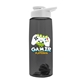 The Flair - 26 oz Transparent Tritan(TM) Bottle with Drink thru lid, Mixing Ball, and Digital Imprint