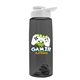 The Flair - 26 oz Transparent Tritan(TM) Bottle with Drink thru lid, Mixing Ball, and Digital Imprint