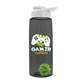 The Flair - 26 oz Transparent Tritan(TM) Bottle with Drink thru lid, Mixing Ball, and Digital Imprint