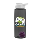 The Flair - 26 oz Transparent Tritan(TM) Bottle with Drink thru lid, Mixing Ball, and Digital Imprint