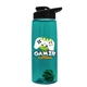 The Flair - 26 oz Transparent Tritan(TM) Bottle with Drink thru lid, Mixing Ball, and Digital Imprint