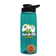 The Flair - 26 oz Transparent Tritan(TM) Bottle with Drink thru lid, Mixing Ball, and Digital Imprint