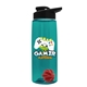 The Flair - 26 oz Transparent Tritan(TM) Bottle with Drink thru lid, Mixing Ball, and Digital Imprint
