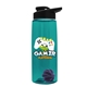 The Flair - 26 oz Transparent Tritan(TM) Bottle with Drink thru lid, Mixing Ball, and Digital Imprint