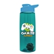 The Flair - 26 oz Transparent Tritan(TM) Bottle with Drink thru lid, Mixing Ball, and Digital Imprint