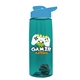 The Flair - 26 oz Transparent Tritan(TM) Bottle with Drink thru lid, Mixing Ball, and Digital Imprint