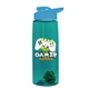The Flair - 26 oz Transparent Tritan(TM) Bottle with Drink thru lid, Mixing Ball, and Digital Imprint