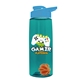 The Flair - 26 oz Transparent Tritan(TM) Bottle with Drink thru lid, Mixing Ball, and Digital Imprint
