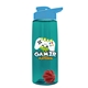 The Flair - 26 oz Transparent Tritan(TM) Bottle with Drink thru lid, Mixing Ball, and Digital Imprint