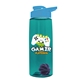 The Flair - 26 oz Transparent Tritan(TM) Bottle with Drink thru lid, Mixing Ball, and Digital Imprint