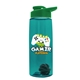 The Flair - 26 oz Transparent Tritan(TM) Bottle with Drink thru lid, Mixing Ball, and Digital Imprint