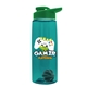 The Flair - 26 oz Transparent Tritan(TM) Bottle with Drink thru lid, Mixing Ball, and Digital Imprint