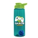 The Flair - 26 oz Transparent Tritan(TM) Bottle with Drink thru lid, Mixing Ball, and Digital Imprint