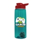The Flair - 26 oz Transparent Tritan(TM) Bottle with Drink thru lid, Mixing Ball, and Digital Imprint