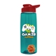 The Flair - 26 oz Transparent Tritan(TM) Bottle with Drink thru lid, Mixing Ball, and Digital Imprint