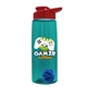 The Flair - 26 oz Transparent Tritan(TM) Bottle with Drink thru lid, Mixing Ball, and Digital Imprint