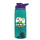 The Flair - 26 oz Transparent Tritan(TM) Bottle with Drink thru lid, Mixing Ball, and Digital Imprint