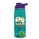 The Flair - 26 oz Transparent Tritan(TM) Bottle with Drink thru lid, Mixing Ball, and Digital Imprint