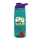 The Flair - 26 oz Transparent Tritan(TM) Bottle with Drink thru lid, Mixing Ball, and Digital Imprint