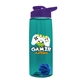 The Flair - 26 oz Transparent Tritan(TM) Bottle with Drink thru lid, Mixing Ball, and Digital Imprint