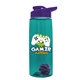 The Flair - 26 oz Transparent Tritan(TM) Bottle with Drink thru lid, Mixing Ball, and Digital Imprint