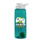 The Flair - 26 oz Transparent Tritan(TM) Bottle with Drink thru lid, Mixing Ball, and Digital Imprint