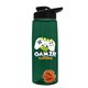 The Flair - 26 oz Transparent Tritan(TM) Bottle with Drink thru lid, Mixing Ball, and Digital Imprint