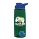 The Flair - 26 oz Transparent Tritan(TM) Bottle with Drink thru lid, Mixing Ball, and Digital Imprint