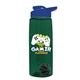 The Flair - 26 oz Transparent Tritan(TM) Bottle with Drink thru lid, Mixing Ball, and Digital Imprint