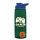 The Flair - 26 oz Transparent Tritan(TM) Bottle with Drink thru lid, Mixing Ball, and Digital Imprint