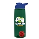 The Flair - 26 oz Transparent Tritan(TM) Bottle with Drink thru lid, Mixing Ball, and Digital Imprint