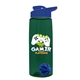 The Flair - 26 oz Transparent Tritan(TM) Bottle with Drink thru lid, Mixing Ball, and Digital Imprint