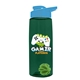 The Flair - 26 oz Transparent Tritan(TM) Bottle with Drink thru lid, Mixing Ball, and Digital Imprint