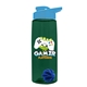 The Flair - 26 oz Transparent Tritan(TM) Bottle with Drink thru lid, Mixing Ball, and Digital Imprint