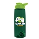 The Flair - 26 oz Transparent Tritan(TM) Bottle with Drink thru lid, Mixing Ball, and Digital Imprint