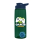 The Flair - 26 oz Transparent Tritan(TM) Bottle with Drink thru lid, Mixing Ball, and Digital Imprint